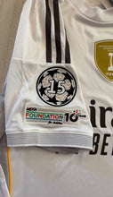 Load image into Gallery viewer, Real Madrid Mbappé Bellingham 2025-26 Adidas Home Jersey with Intercontinental & 15x sleeve Patch view
