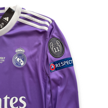 Load image into Gallery viewer, Ronaldo Jersey #7 Madrid 2016-2017 Adidas Real Madrid Long Sleeve Soccer Jersey Champions Cardiff Purple MENS UCL