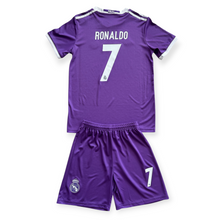 Load image into Gallery viewer, Ronaldo Jersey #7 Madrid 2016-2017 Adidas Real Madrid Soccer Jersey Champions Cardiff Youth Kids