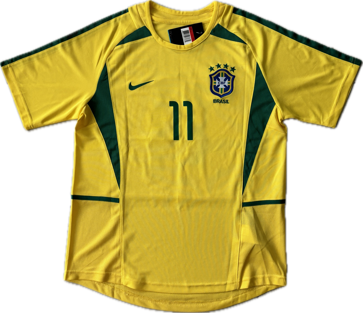 Brazil 2002 Ronaldinho purchases #11 size Medium (223)