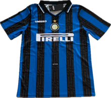 Load image into Gallery viewer, Ronaldo Nazario #10 Inter Milan Retro Jersey - 1997-98 Home "Il Fenomeno" Edition - Umbro Men's