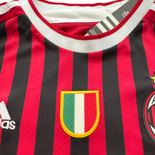 Load image into Gallery viewer, Zlatan Ibrahimović AC Milan Home Jersey 2011/2012 - Champions League with Scudetto Patch
