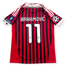 Load image into Gallery viewer, Zlatan Ibrahimović AC Milan Home Jersey 2011/2012 - Champions League with Scudetto Patch
