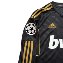 Load image into Gallery viewer, Cristiano Ronaldo 2011-12 Real Madrid Adidas Away Black long sleeve UCL champions league jersey