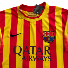 Load image into Gallery viewer, Neymar Jr #11 FC Barcelona 2013-14 Away Jersey - Yellow & Red Senyera Nike Kit MEN