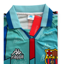 Load image into Gallery viewer, Ronaldo Jr #9 FC Barcelona 1996-97 Retro Away Jersey - Kappa Barca Vintage Retro Kit