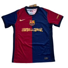 Load image into Gallery viewer, Lamine Yamal #19 FC Barcelona x Travis Scott Cactus Jack Men’s Soccer Jersey Front