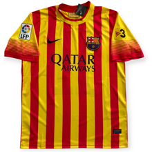 Load image into Gallery viewer, Neymar Jr #11 FC Barcelona 2013-14 Away Jersey - Yellow & Red Senyera Nike Kit MEN