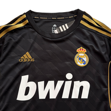 Load image into Gallery viewer, Cristiano Ronaldo 2011-12 Real Madrid Adidas Away Black long sleeve UCL champions league jersey