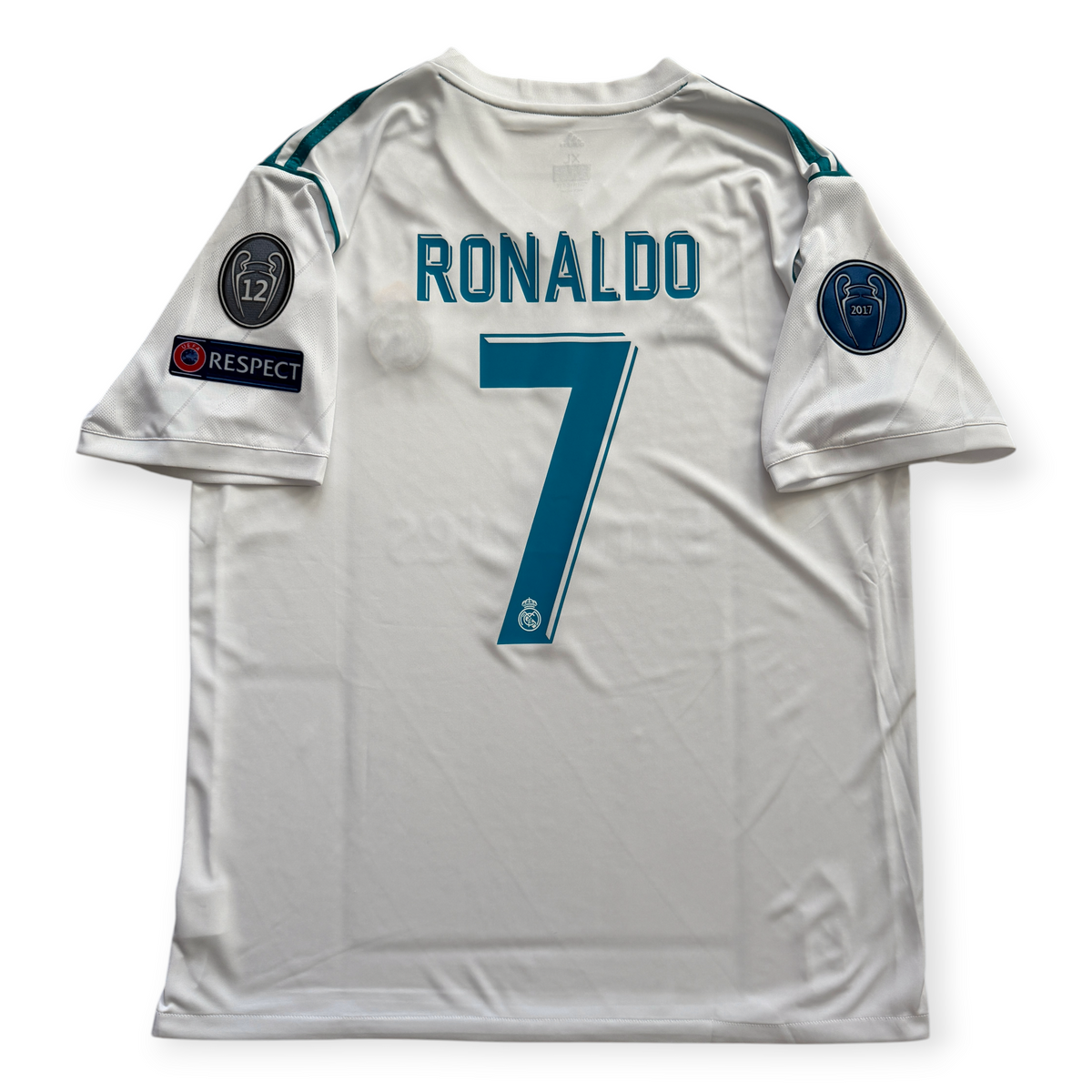 Real Madrid Cristiano Ronaldo #7 Soccer Jersey 2017 2018 La Liga