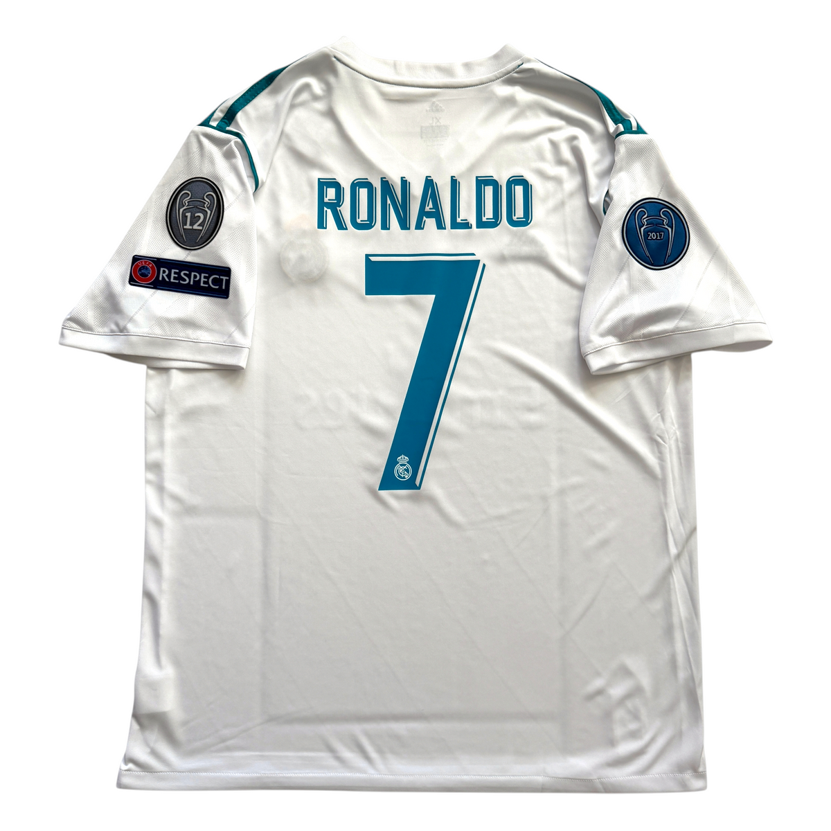 Real Madrid Cristiano Ronaldo #7 Soccer Jersey 2017 2018 La Liga Real Madrid Cristiano Ronaldo #7 Soccer Jersey 2017 2018 La Liga