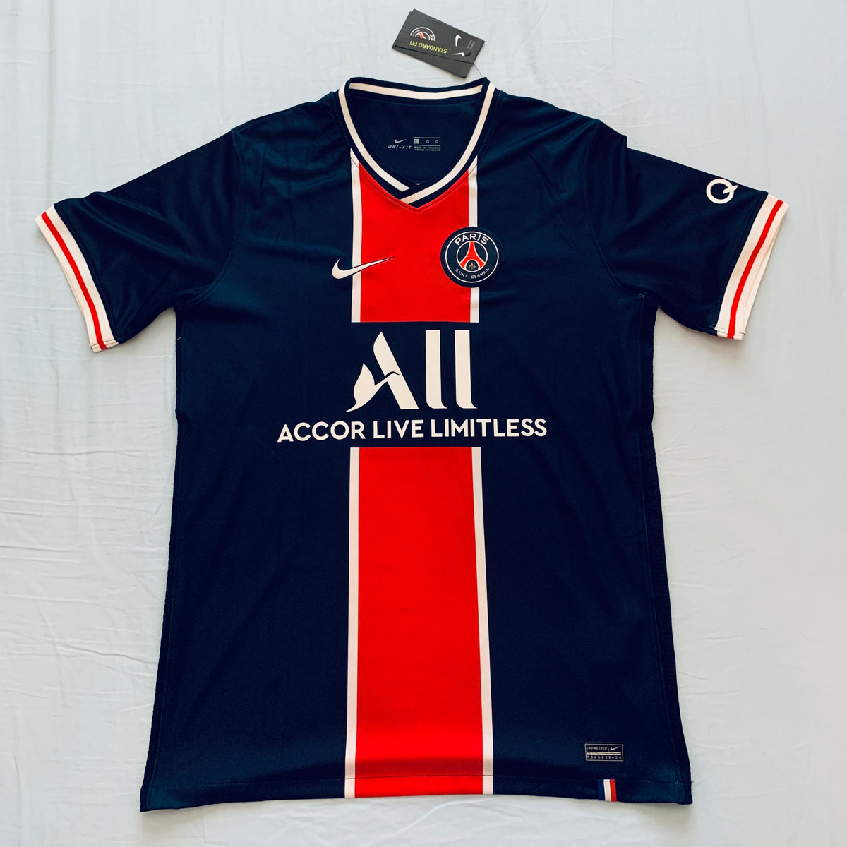 NIKE PARIS SAINT GERMAIN Neymar Jr 2020/21 Stadium Home Soccer