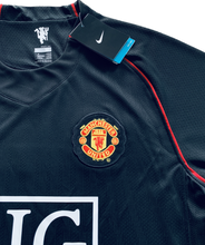 Load image into Gallery viewer, Manchester United 2007/2008 Cristiano Ronaldo Soccer Jersey Away Champions League MENS Black