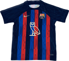 Load image into Gallery viewer, FC Barcelona OVO Drake Nike Dri Fit Soccer Jersey