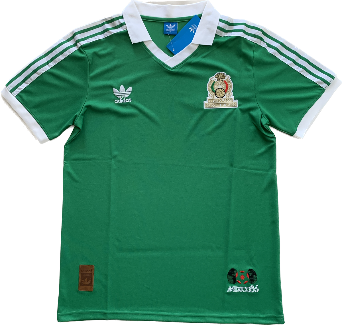 Mexico 1986 Home Soccer Jersey World Cup Qatar Men Copa Munidal Retro –  Football Patch King