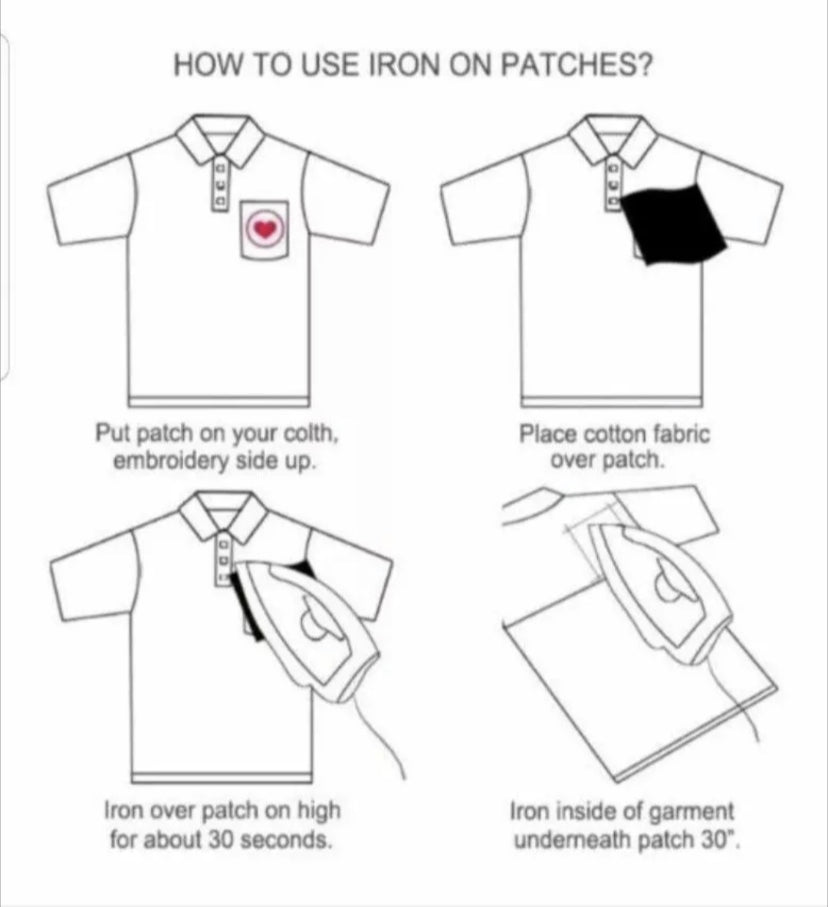 How To Apply Name Sets And Patches To A Soccer Jersey (Football Shirt)  Using A Home Iron! 