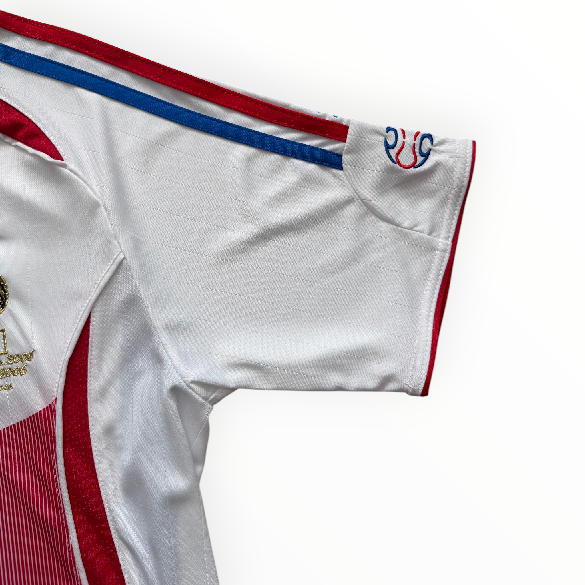 2006 Adidas France World Cup Zinedine Zidane MENS Jersey Shirt Away Ki ...