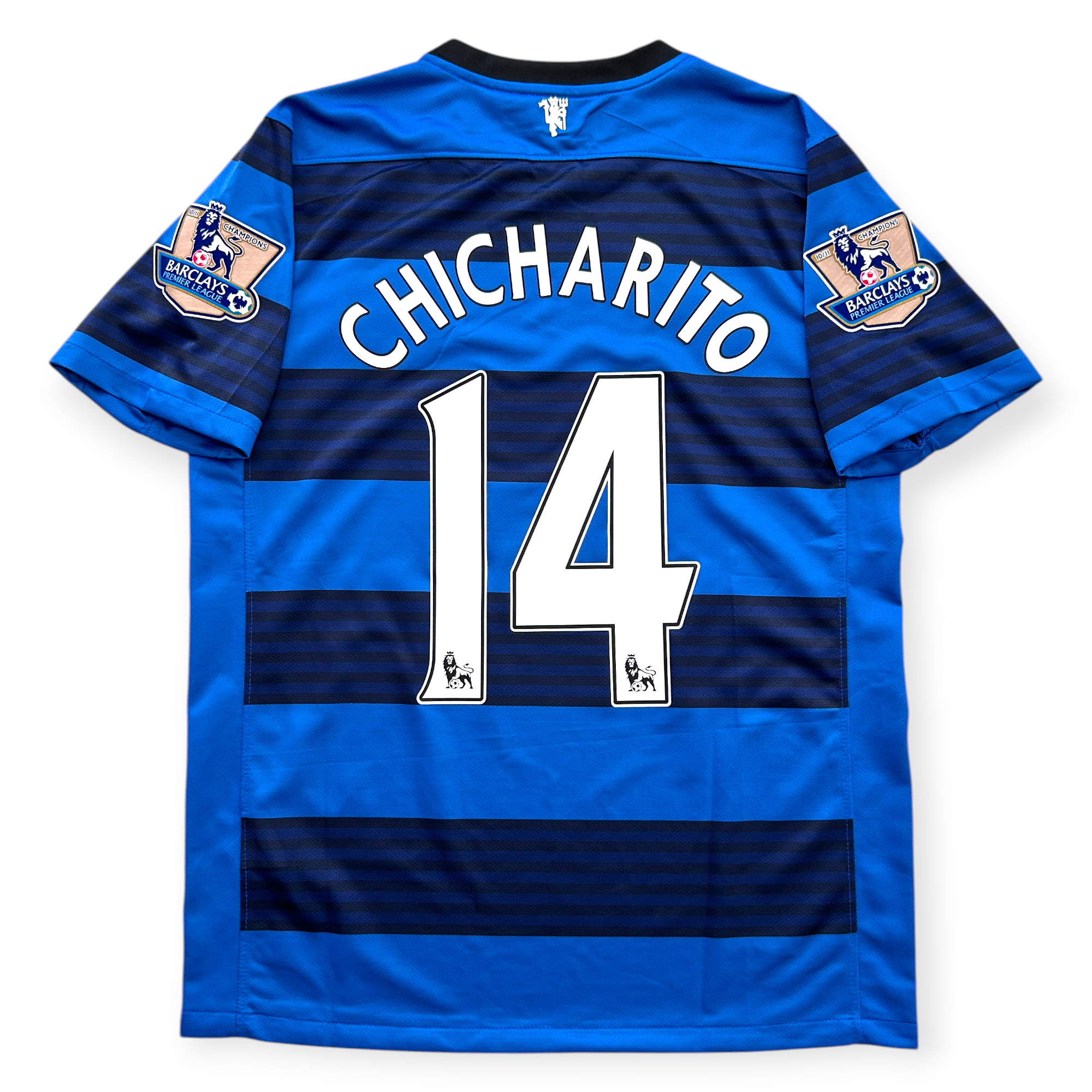 マンチェスター・ユナイテッド 11/12 チチャリート 14 オーセンティック Chicharito #14 Manchester United Retro Away Jersey - 2011-12 