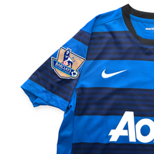 Load image into Gallery viewer, Chicharito #14 Manchester United Retro Away Jersey - 2011-12 "Blue &amp; Black" Edition - Nike Men’s
