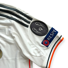 Load image into Gallery viewer, Cristiano Ronaldo 2013-14 Real Madrid Adidas White Final Lisbon 9 UCL champions league Soccer MENS
