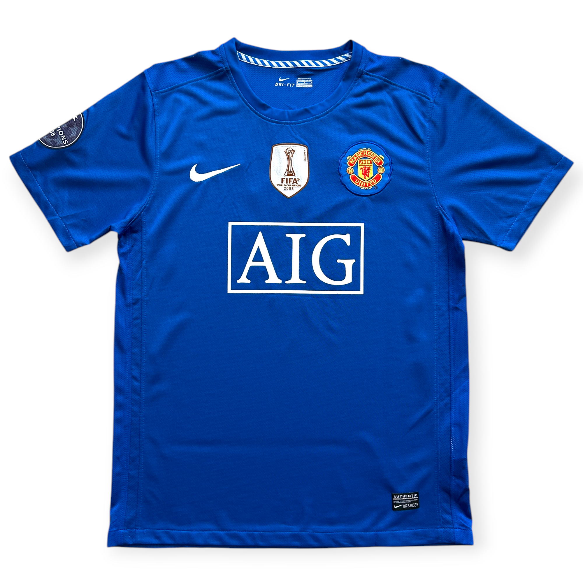 Cristiano Ronaldo #7 Manchester United Nike 2007-08 Away Jersey