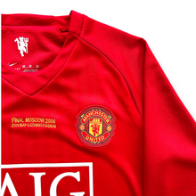 Load image into Gallery viewer, Cristiano Ronaldo #7 Manchester United Nike 2007-08 Home Jersey - Long Sleeve Kids Youth UCL Edition
