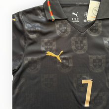 Load image into Gallery viewer, Cristiano Ronaldo #7 Portugal Puma 2026 Special Edition Jersey - "Pantera Negra" Black Panther Kit Youth Kids
