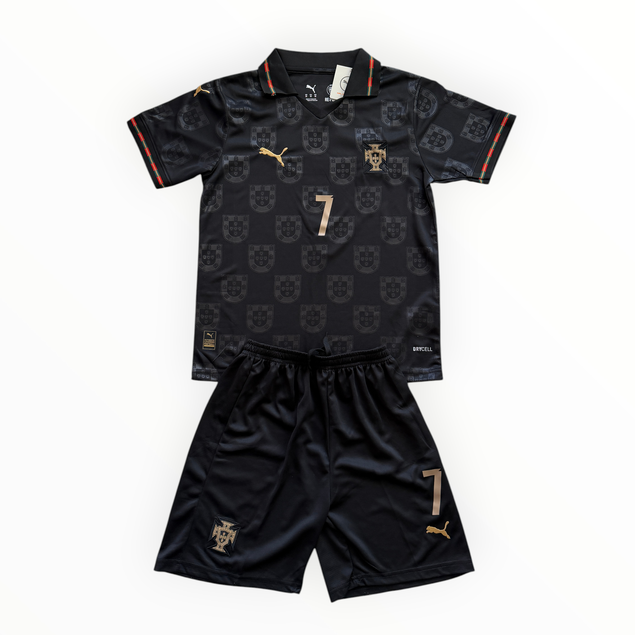 ウェア PUMA Portugal Ronaldo 7 Jersey Black Cristiano Ronaldo #7 Portugal Puma 2026 Special Edition Jersey