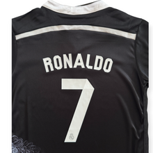 Load image into Gallery viewer, Cristiano Ronaldo #7 Real Madrid 2014-15 x Yohji Yamamoto Dragon Kids Youth Soccer Jersey
