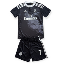 Load image into Gallery viewer, Cristiano Ronaldo #7 Real Madrid 2014-15 x Yohji Yamamoto Dragon Kids Youth Soccer Jersey
