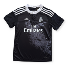 Load image into Gallery viewer, Cristiano Ronaldo #7 Real Madrid 2014-15 x Yohji Yamamoto Dragon Kids Youth Soccer Jersey
