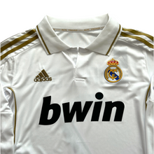 Load image into Gallery viewer, Cristiano Ronaldo #7 Real Madrid Adidas 2011-12 Home Jersey - Long Sleeve "Gold Edition" UCL Kit MEN
