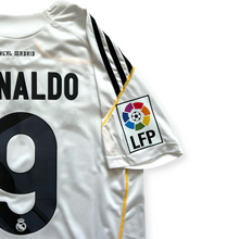 Load image into Gallery viewer, Cristiano Ronaldo #9 Adidas Real Madrid 2009-10 Home Jersey - Debut Season Retro Kit
