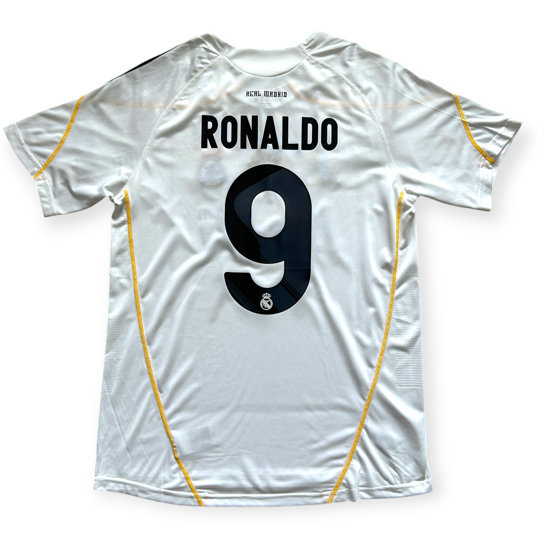 Cristiano Ronaldo #9 Adidas Real Madrid 2009-10 Home Jersey