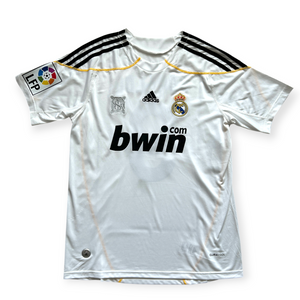 adidas Real Madrid Ronaldo 9 ジャージ Cristiano Ronaldo #9 Adidas Real Madrid 2009-10 Home Jersey
