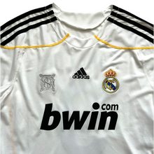 Load image into Gallery viewer, Cristiano Ronaldo #9 Adidas Real Madrid 2009-10 Home Jersey - Debut Season Retro Kit
