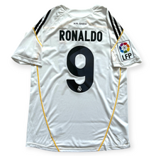 Load image into Gallery viewer, Cristiano Ronaldo #9 Adidas Real Madrid 2009-10 Home Jersey - Debut Season Retro Kit
