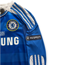 Load image into Gallery viewer, Didier Drogba 11 Chelsea 2012 Champions League Final Munich Long Sleeve Retro Jersey Adidas
