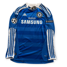 Load image into Gallery viewer, Didier Drogba 11 Chelsea 2012 Champions League Final Munich Long Sleeve Retro Jersey Adidas
