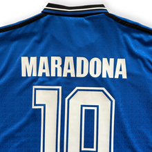 Load image into Gallery viewer, Diego Maradona #10 Argentina Adidas 1994 World Cup Away Jersey - Blue Vintage Retro Kit
