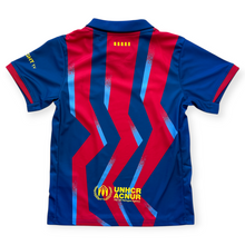 Load image into Gallery viewer, FC Barcelona 2025-26 Fourth "Senyera" Kids Kit - La Liga Special Edition - Jersey &amp; Shorts Set
