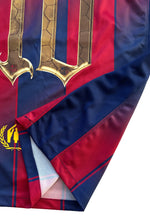 Load image into Gallery viewer, FC Barcelona 2025 Home Jersey Lamine Yamal #10 Special Edition Travis Scott Spotify side
