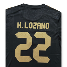 Load image into Gallery viewer, H. LOZANO #22 Mexico "Mexico de Oro" Black &amp; Gold Jersey - Adidas Originals Special Edition
