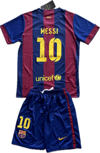 Messi 10 FC Barcelona Nike 2015 Final London Champions League Football Soccer Jersey YOUTH