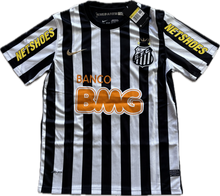 Load image into Gallery viewer, Neymar JR 11  Nike Santos FC Soccer Jersey Classic  Black White Football Shirt MENS
