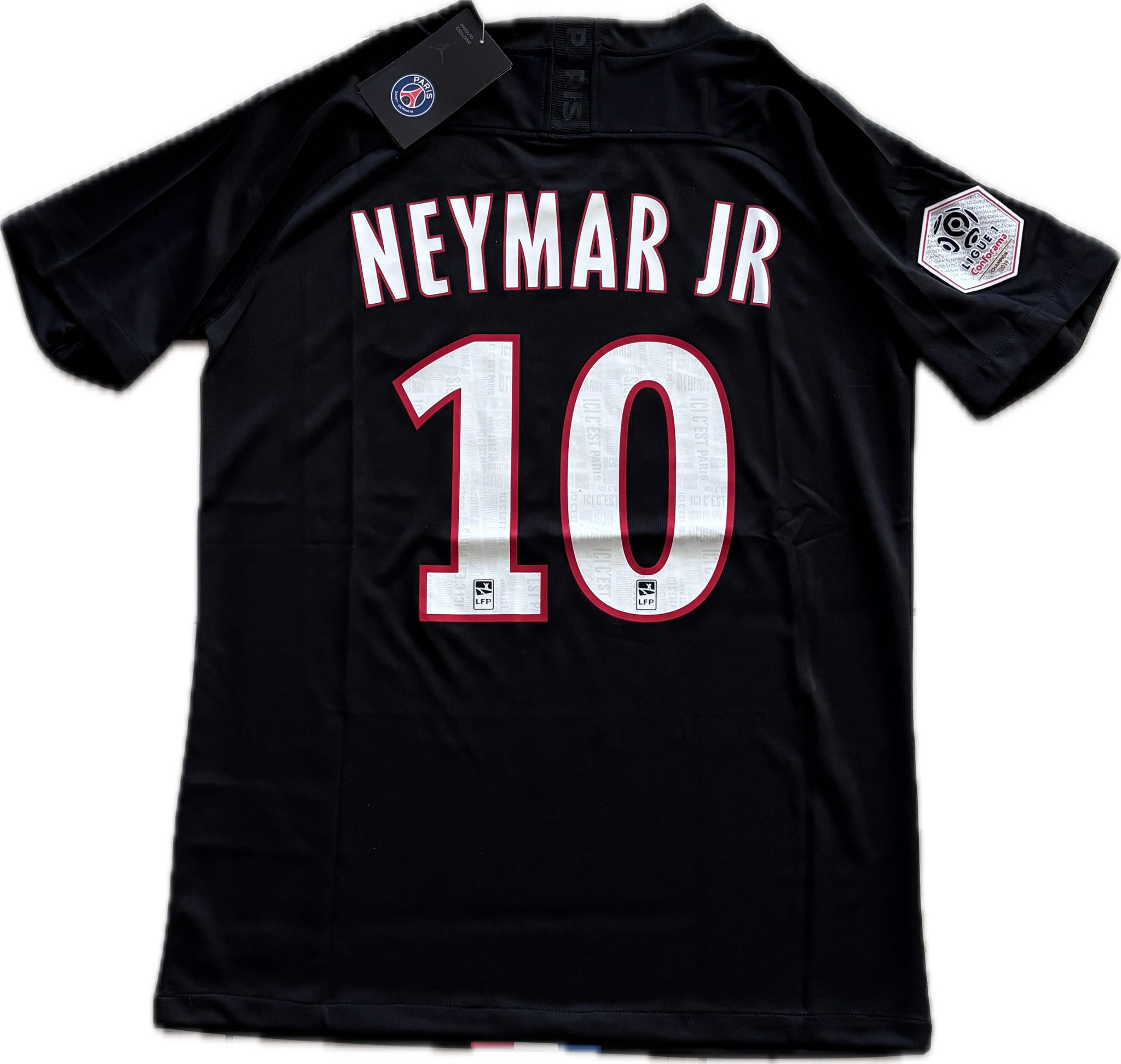 Neymar Jr #10 Paris Saint-Germain x Jordan Nike 2018-19 Third Neymar Jr #10 Paris Saint-Germain x Jordan Nike 2018-19 Third
