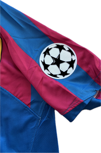 Ronaldinho 10 Jersey FC Barcelona Nike 2006 Retro Football Soccer Jersey Football Champions League Final Paris