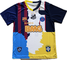 Load image into Gallery viewer, Neymar JR #11 Youth Soccer Jersey Kit - Brazil, Barcelona, PSG, Santos, Alhilal
