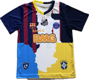 Neymar JR #11 Youth Soccer Jersey Kit - Brazil, Barcelona, PSG, Santos, Alhilal