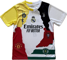 Load image into Gallery viewer, Cristiano Ronaldo 7 CR7 Youth Kids Soccer Jersey Kit - Portugal Real Madrid Manchester United Juventus Al Nassr
